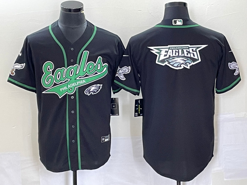 Men's Philadelphia Eagles Black Jersey